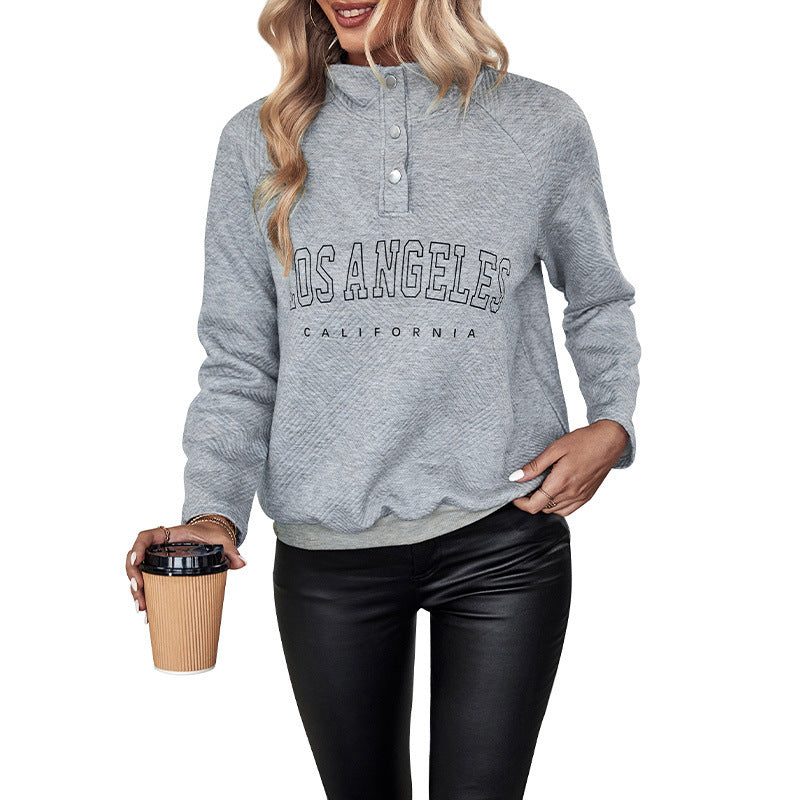 Damen Kuscheliger Pullover mit halb geschlossenem Kragen Echo Archiv