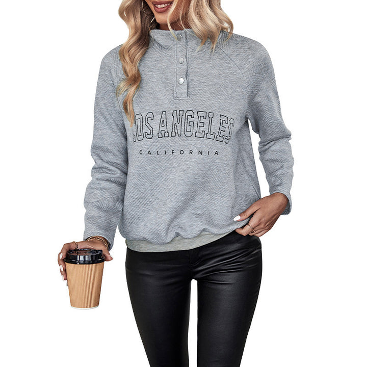 Damen Kuscheliger Pullover mit halb geschlossenem Kragen Echo Archiv