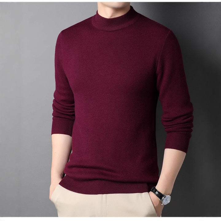 Herren Feinstrickpullover mit Rollkragen und soften Materialien Echoarchiv