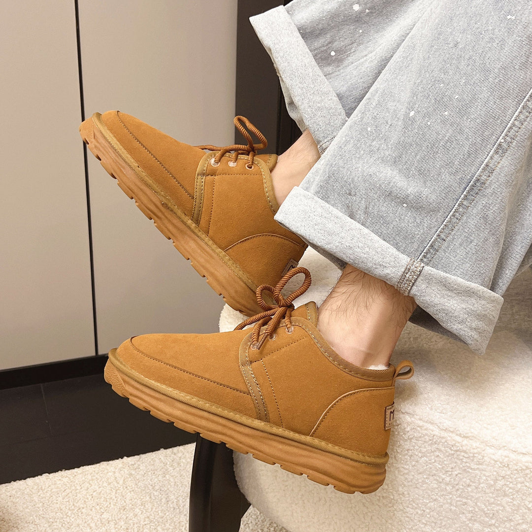 Damen bequeme und stylische Sneakers aus hochwertigem Veloursleder Echo Archiv