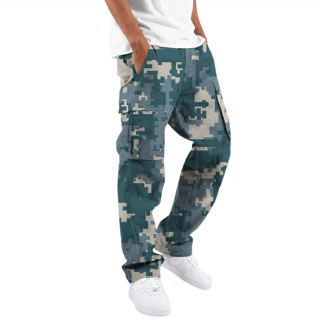 Herren Camouflage Cargo-Hose mit zahlreichen Taschen Echoarchiv
