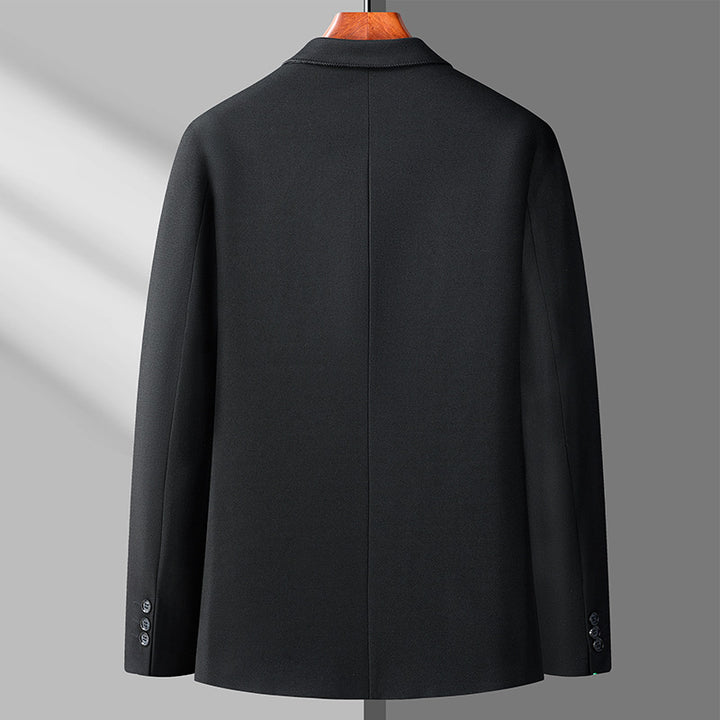 Herren Schlankes knitterarmes Business-Sakko mit Notch-Revers – Tianoro