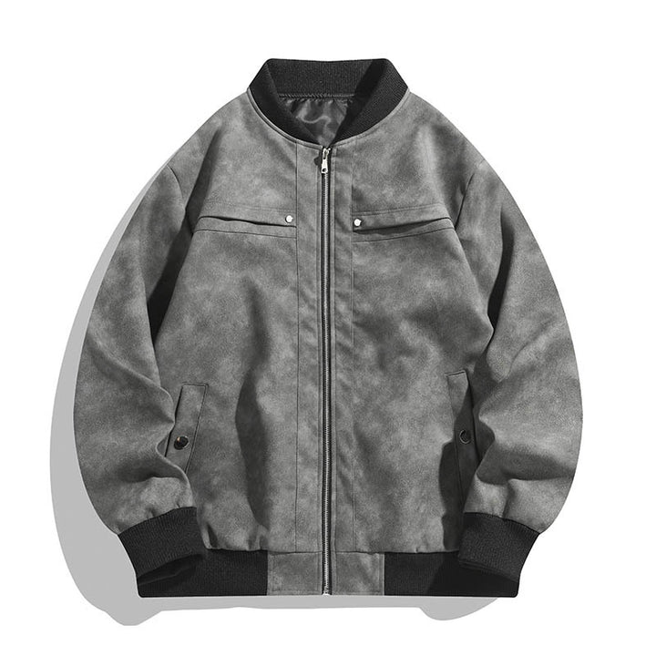 Herren Modische Bomberjacke im Vintage-Look Echo Archiv