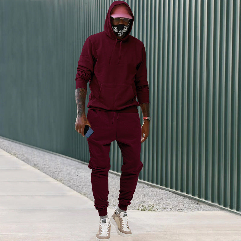 Herren Sportanzug mit Hoodie und bequemen Jogginghosen Echoarchiv
