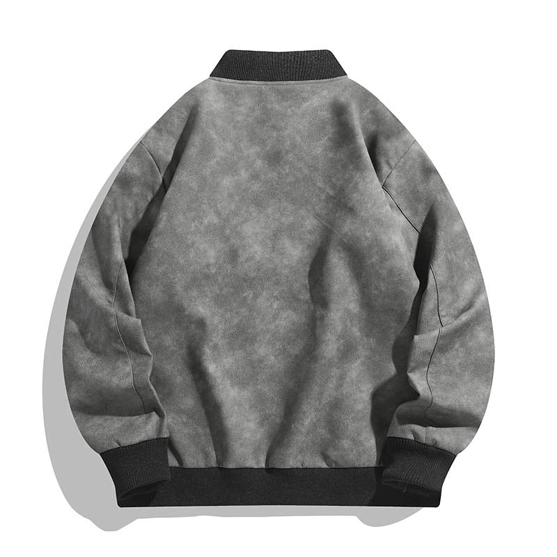 Herren Modische Bomberjacke im Vintage-Look Echo Archiv