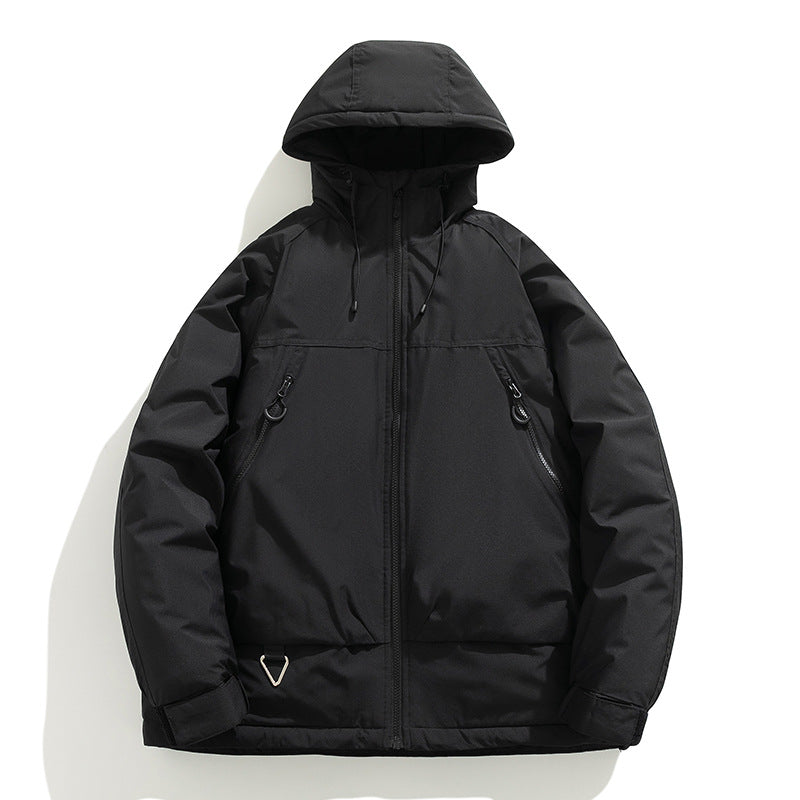 Herren dicke Outdoor-Winterjacke mit isolierendem Innenfutter Echoarchiv