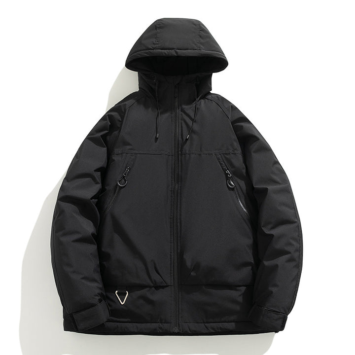 Herren dicke Outdoor-Winterjacke mit isolierendem Innenfutter Echoarchiv