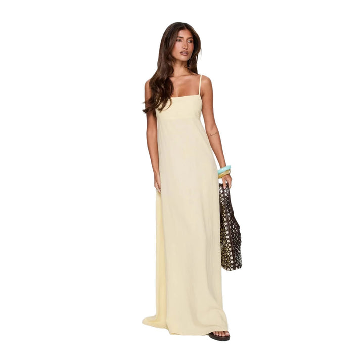 Damen Maxikleid im lässigen Schnitt aus leichtem Material Echo Archiv