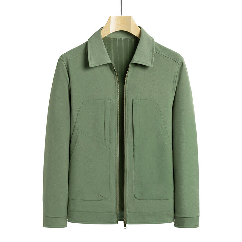Herren lässige Freizeitjacke mit praktischen Taschen Echoarchiv