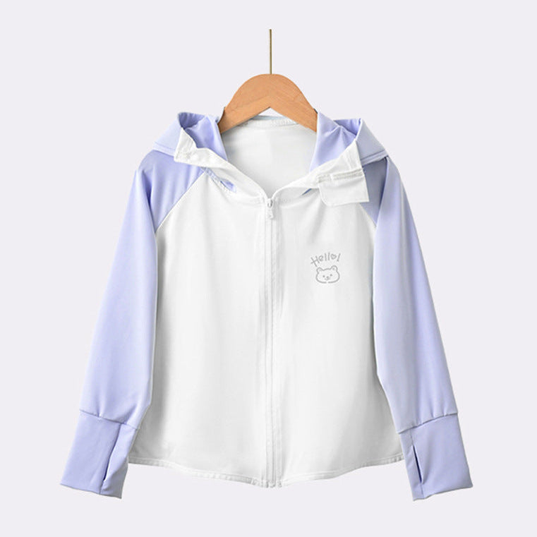 Jungen Outdoor-Schutzjacke mit Kapuze Echo Archiv