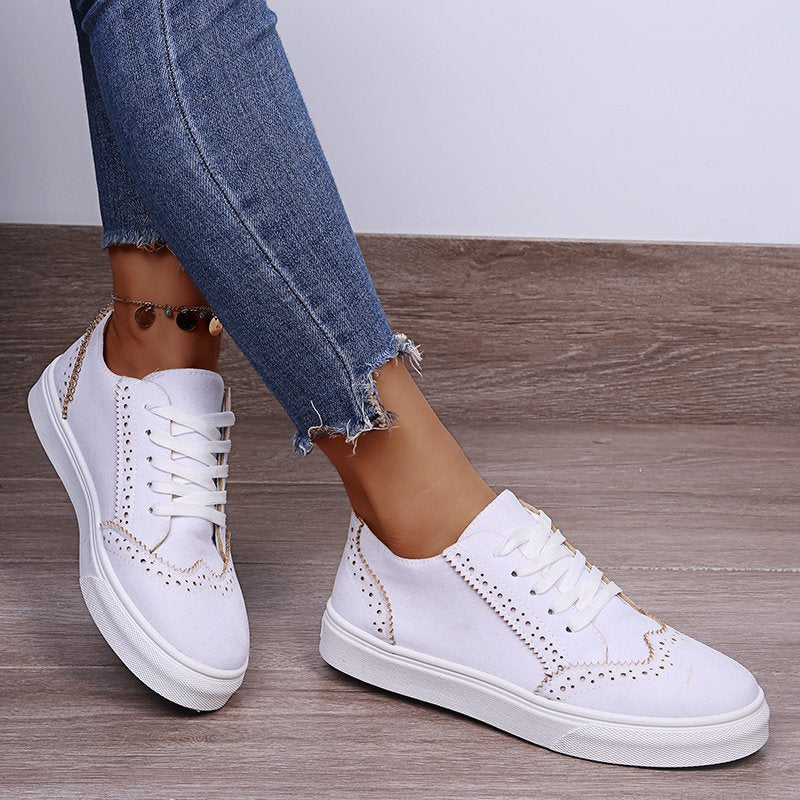 Damen Elegante Sneakers mit modischem Brogue-Design Echo Archiv