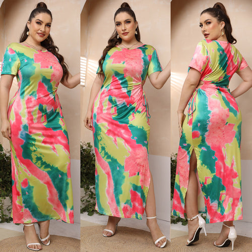 Damen Maxikleid mit elegantem farbverlauf Echo Archiv