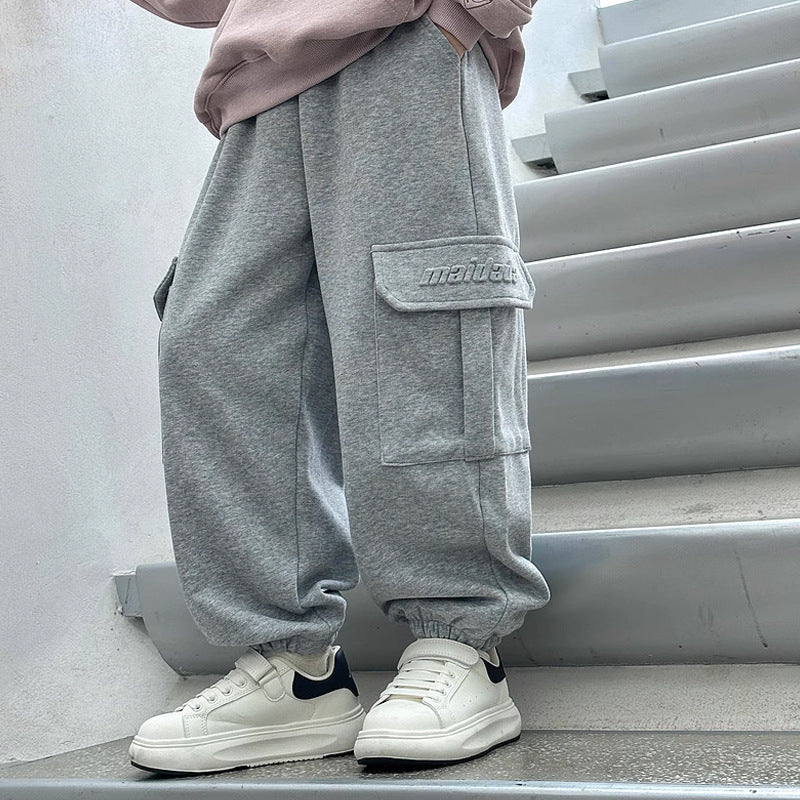 Damen bequeme Cargo-Sweatpants mit praktischen Taschen Echo Archiv