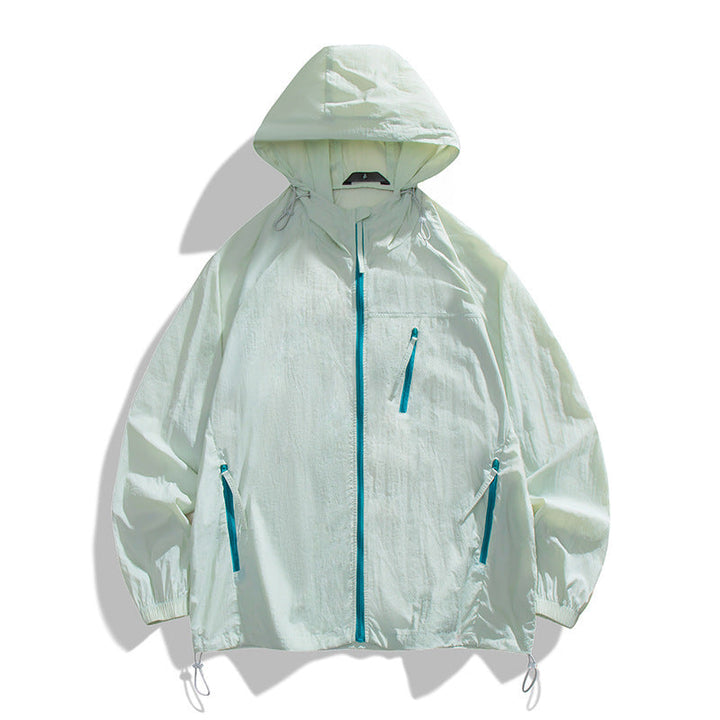 Herren leichtgewichtige Windjacke mit praktischen Taschen und atmungsaktiven Eigenschaften Echoarchiv