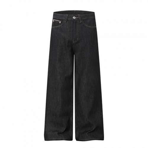 Damen Weite Highwaist-Jeanshose im Balloon-Cut mit weitem Bein und klassischem Taschen-Design Echo Archiv