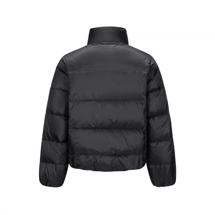 Herren Kurz geschnittene kompakt verstaubare Pufferjacke mit Stehkragen und verdeckter Brusttasche Echo Archiv