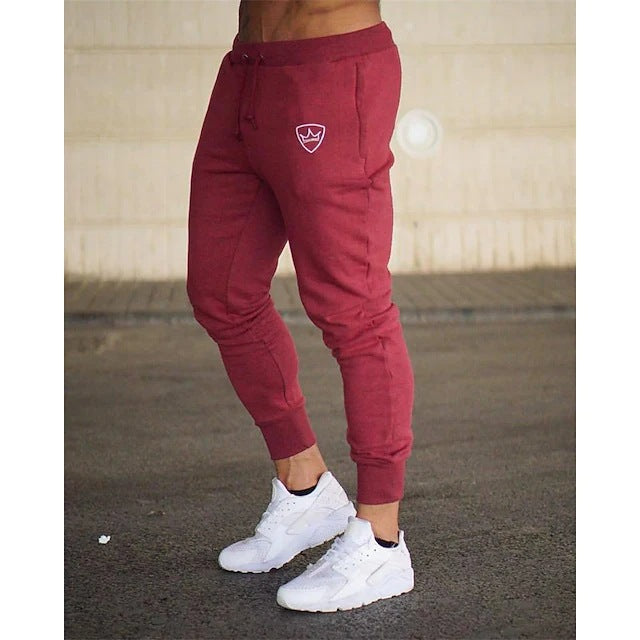 Herren Sweatpants mit schmalem Schnitt und elastischem Bund Echoarchiv