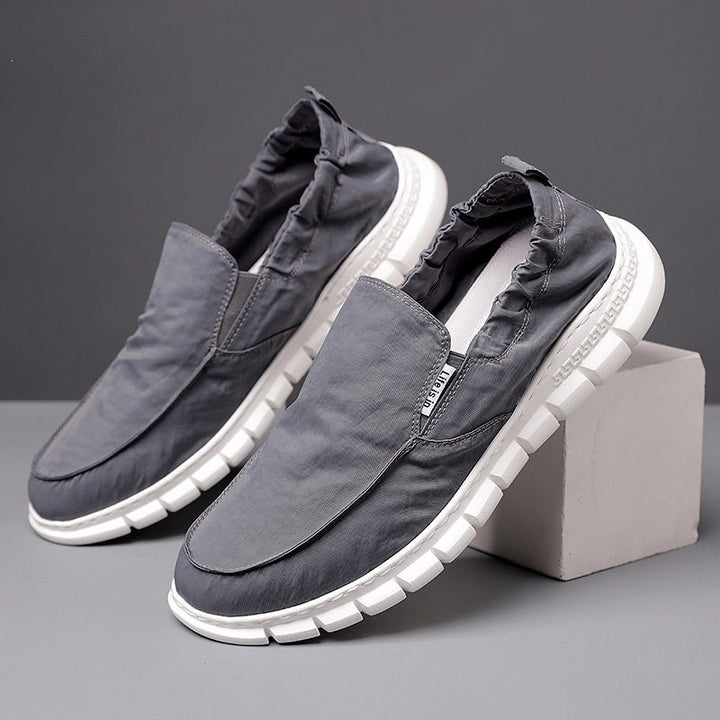 Herren Praktische Slip-On Sneakers Echoarchiv