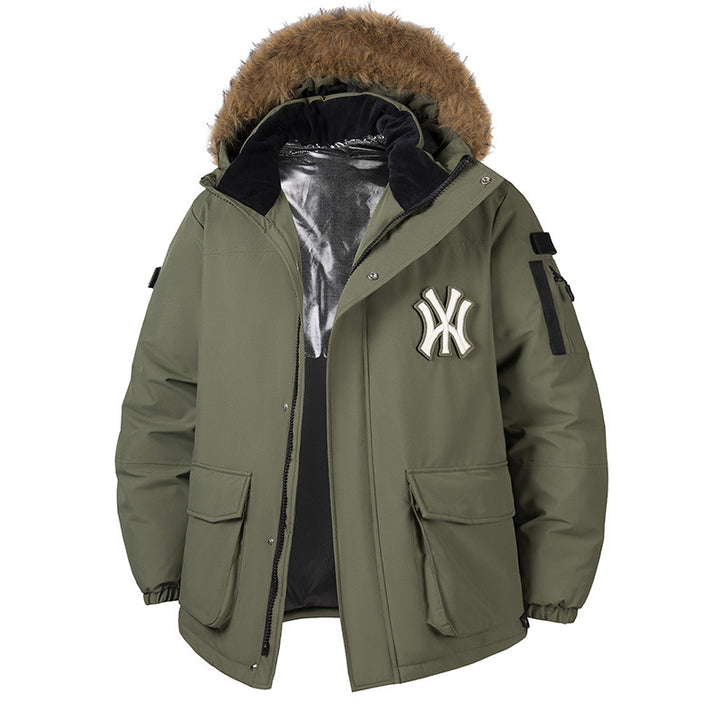 Herren  Expedition Daunen-Alternative Parka mit thermoreflektierender Innenlage und Mehrzweck-Taschenutility Echo Archiv