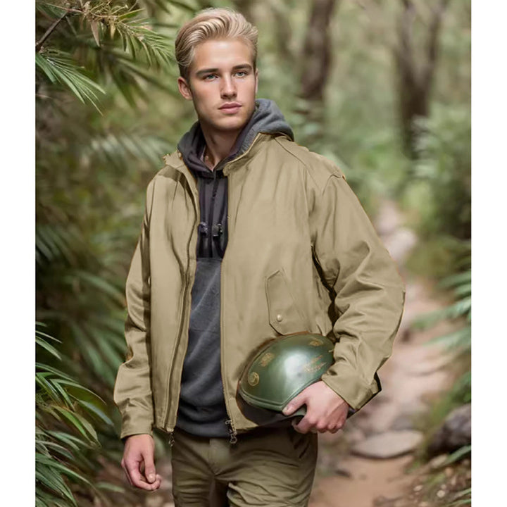 Herren sportliche Windjacke Echoarchiv