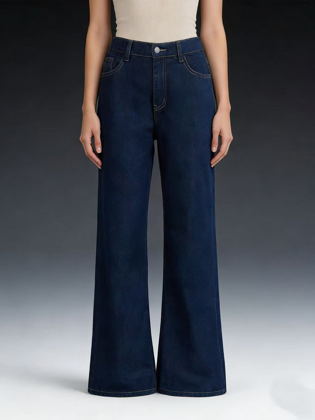 Damen modisches Langarm-Crop-Top mit Schnürung und elegantem Schnitt Echo Archiv