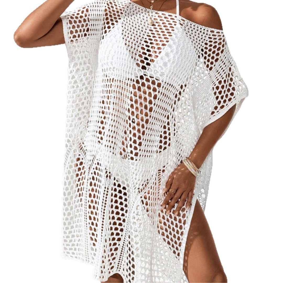 Damen eleganter häkel Strandüberwurf Echo Archiv