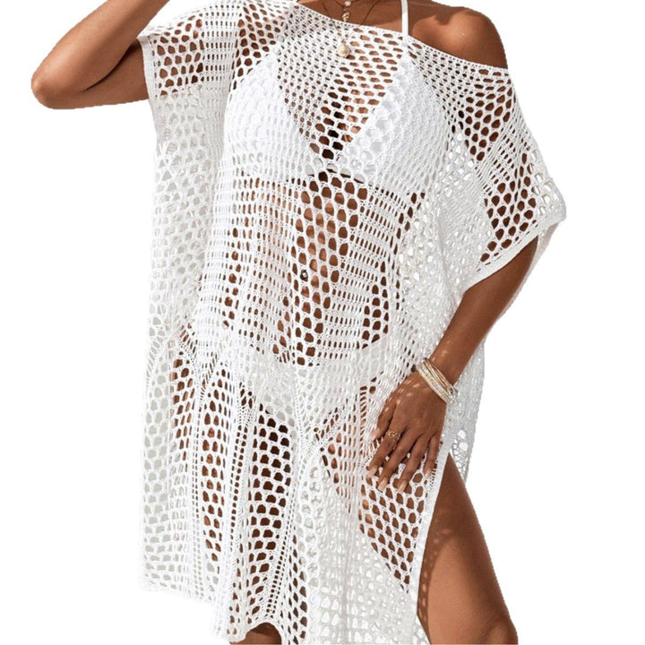 Damen eleganter häkel Strandüberwurf Echo Archiv