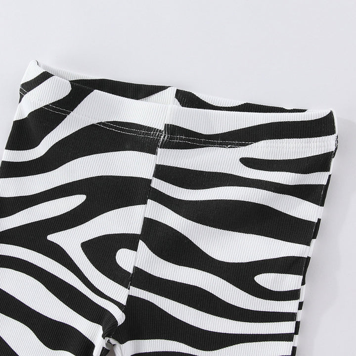 Mädchen Schlagleggings mit aufregendem Zebra-Muster Echo Archiv