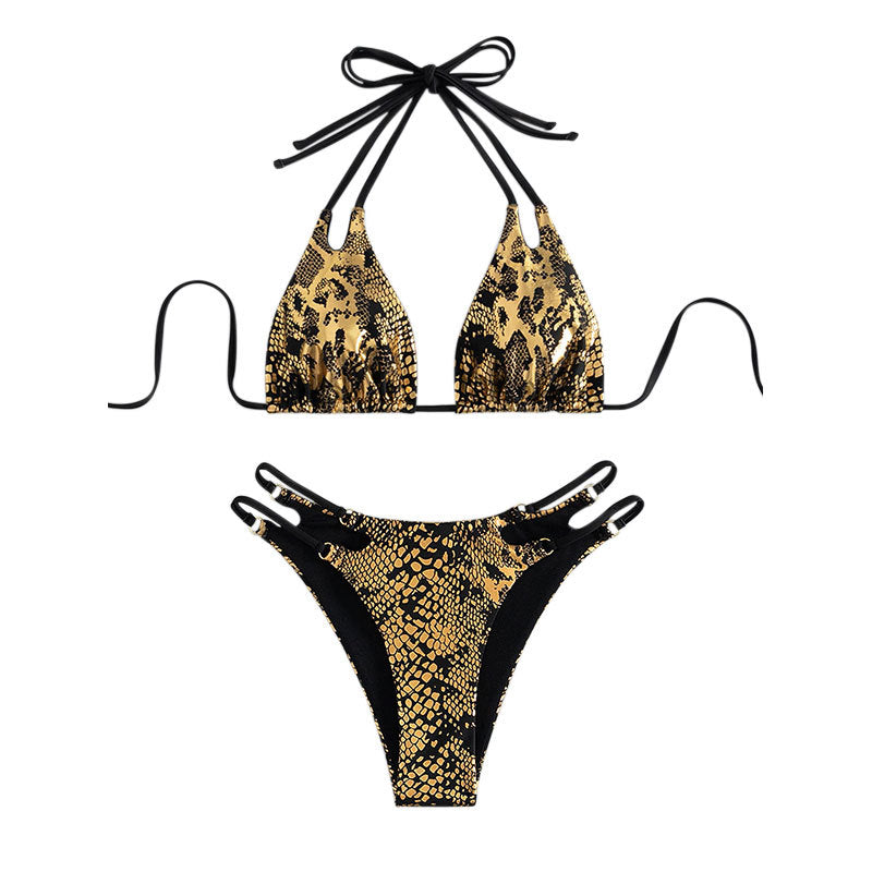 Damen Triangel-Bikini mit innovativem Schlitzdesign Echo Archiv