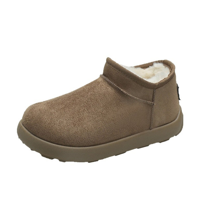 Damen Gefütterte Kurzstiefeletten mit Teddyfutter und rutschfester Profilsohle Echo Archiv