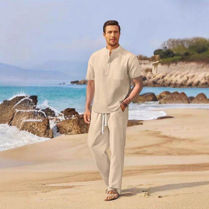 Herren lässiges Strandoutfit Echoarchiv