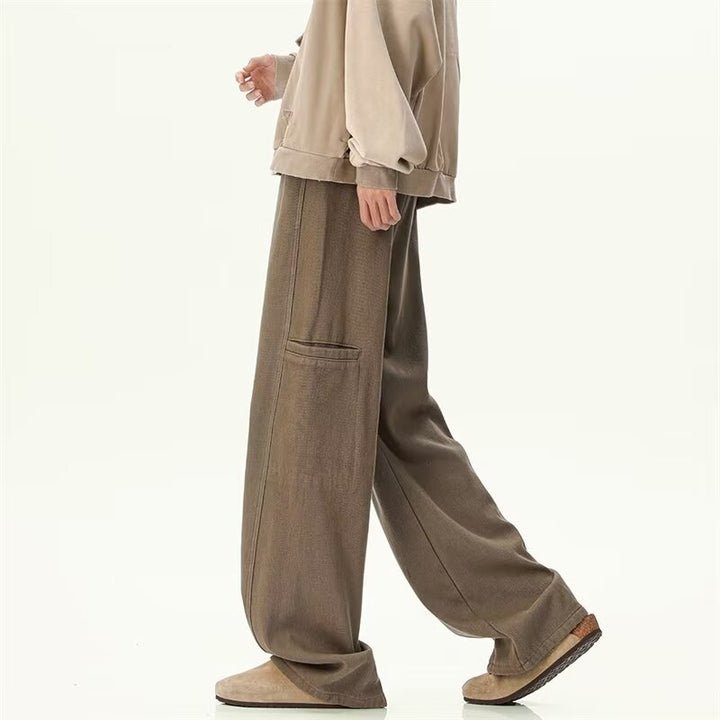 Damen Weitgeschnittene Utility-Hose Echoarchiv