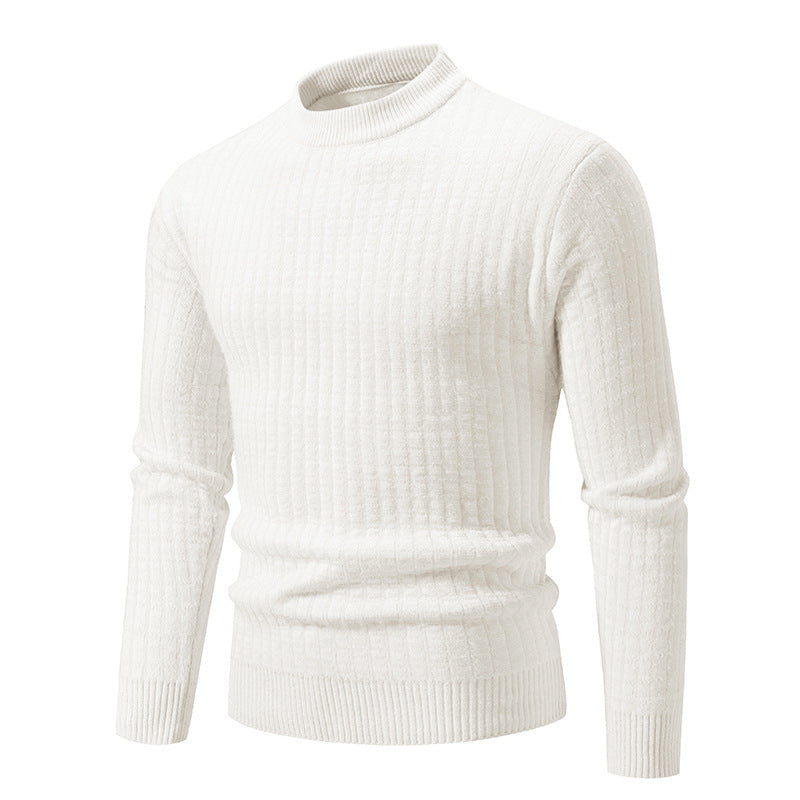 Herren Feinstrickpullover mit strukturiertem Design Echoarchiv