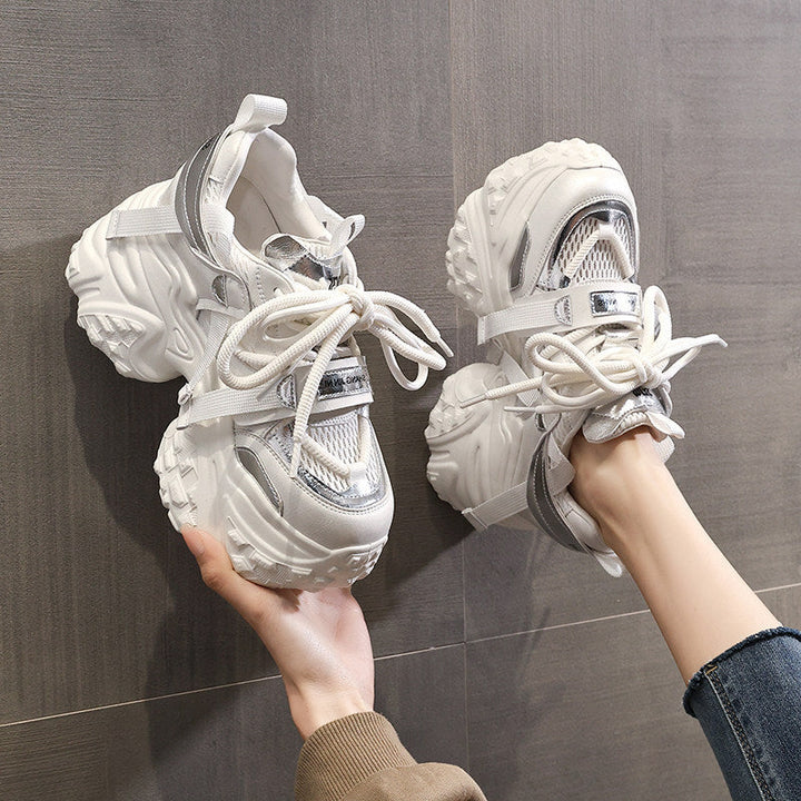 Damen Chunky Sneakers mit reflektierenden Akzenten und verstärktem Dämpfungssystem Echo Archiv