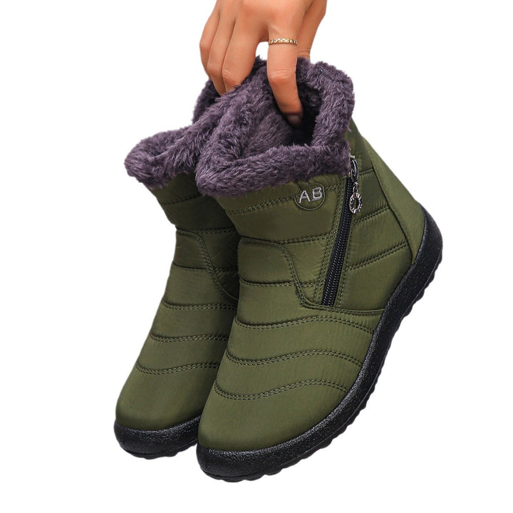 Damen Thermo-Winterstiefel mit kuscheligem Innenfutter und seitlichem Reißverschluss Echoarchiv