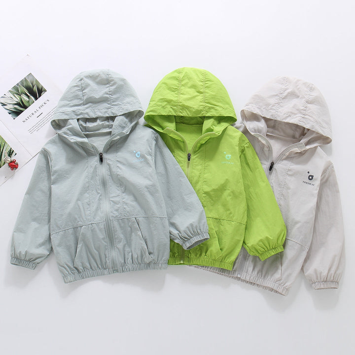 Damen nan ultraleichte Windbreaker Jacke mit Kapuze und elastischen Bündchen Echo Archiv