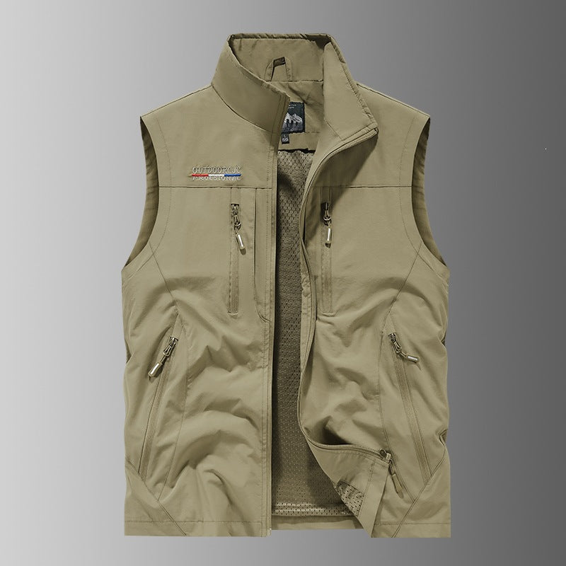Herren Multifunktionale Outdoor-Weste Echo Archiv 1788242421