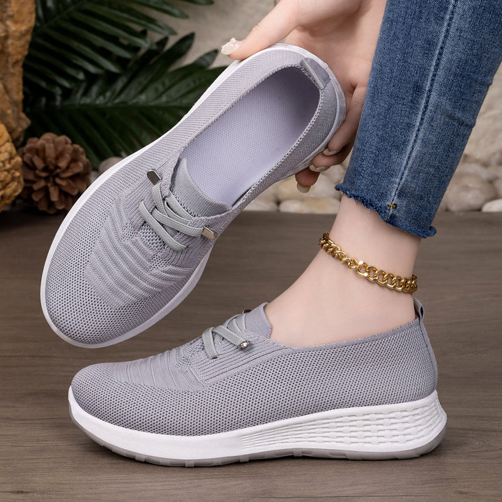 Damen Atmungsaktive Slip-On Sneakers mit dämpfender Sohle Echo Archiv
