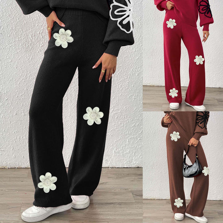 Damen Weite Strickhose Echo Archiv
