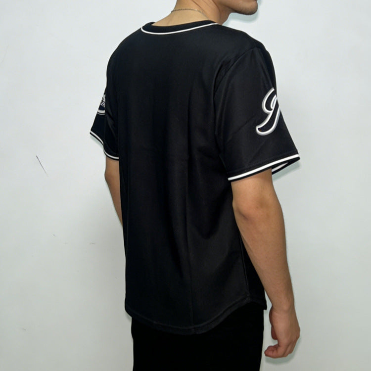 Herren Sportliches Baseballshirt – Marzano