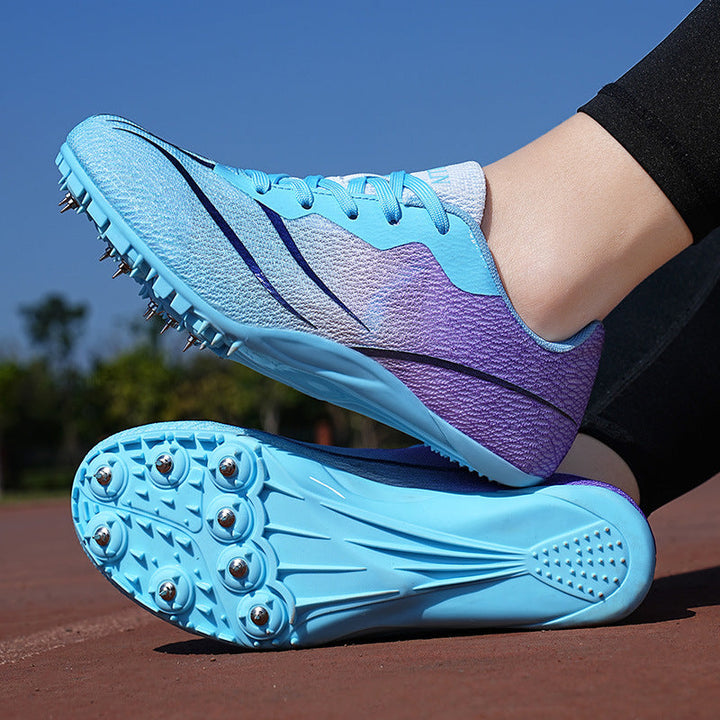 Damen Hochgeschwindigkeits-Leichtathletik-Schuhe mit optimiertem Grip Echoarchiv