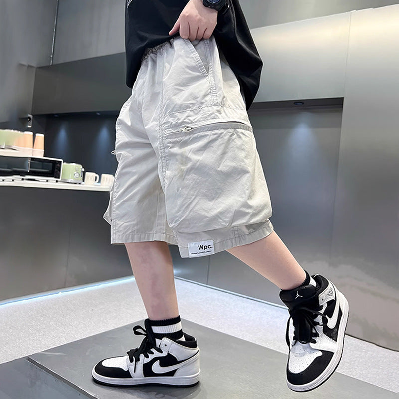 Unisex lässige Cargo-Shorts mit großen Taschen Echo Archiv