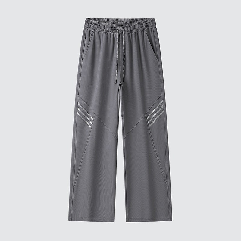Herren Weite Relaxed-Freizeithose mit Tunnelzug & markanten Teilungsnähten Echoarchiv