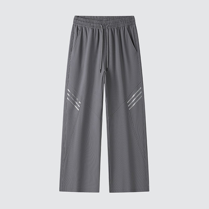 Herren Weite Relaxed-Freizeithose mit Tunnelzug & markanten Teilungsnähten Echoarchiv