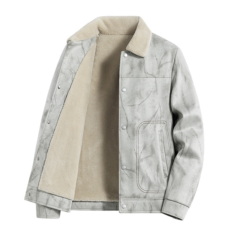 Herren Wendejacke aus Kunstleder mit Kuschelfutter Echo Archiv