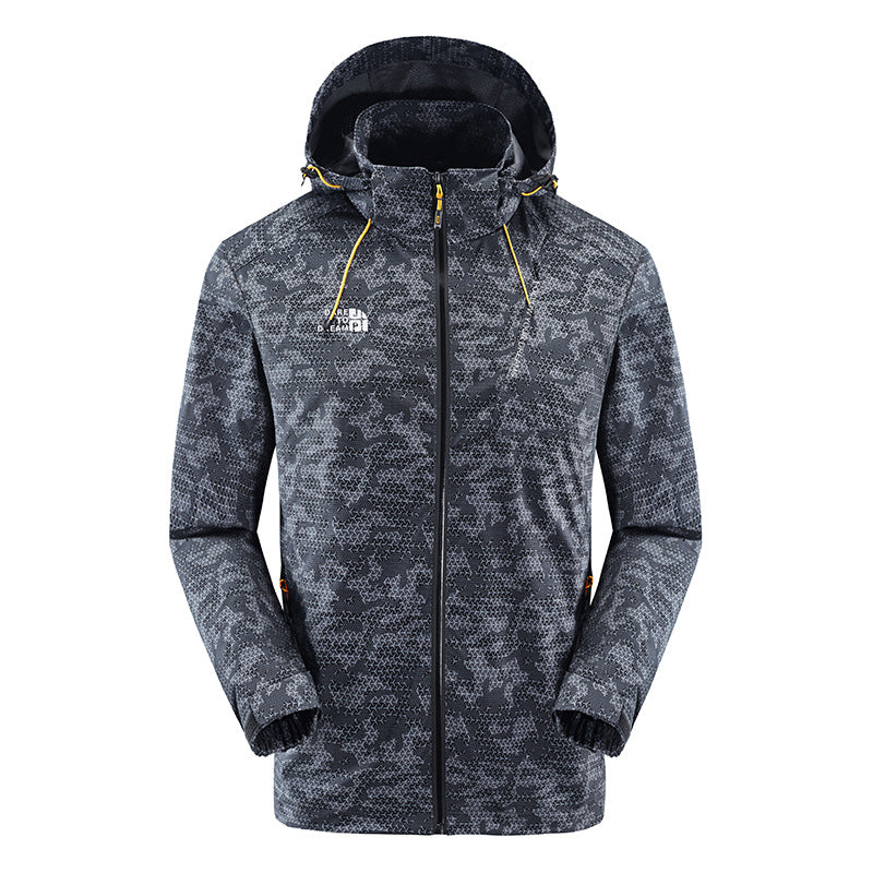 Herren Wasserdichte Outdoorjacke Echo Archiv