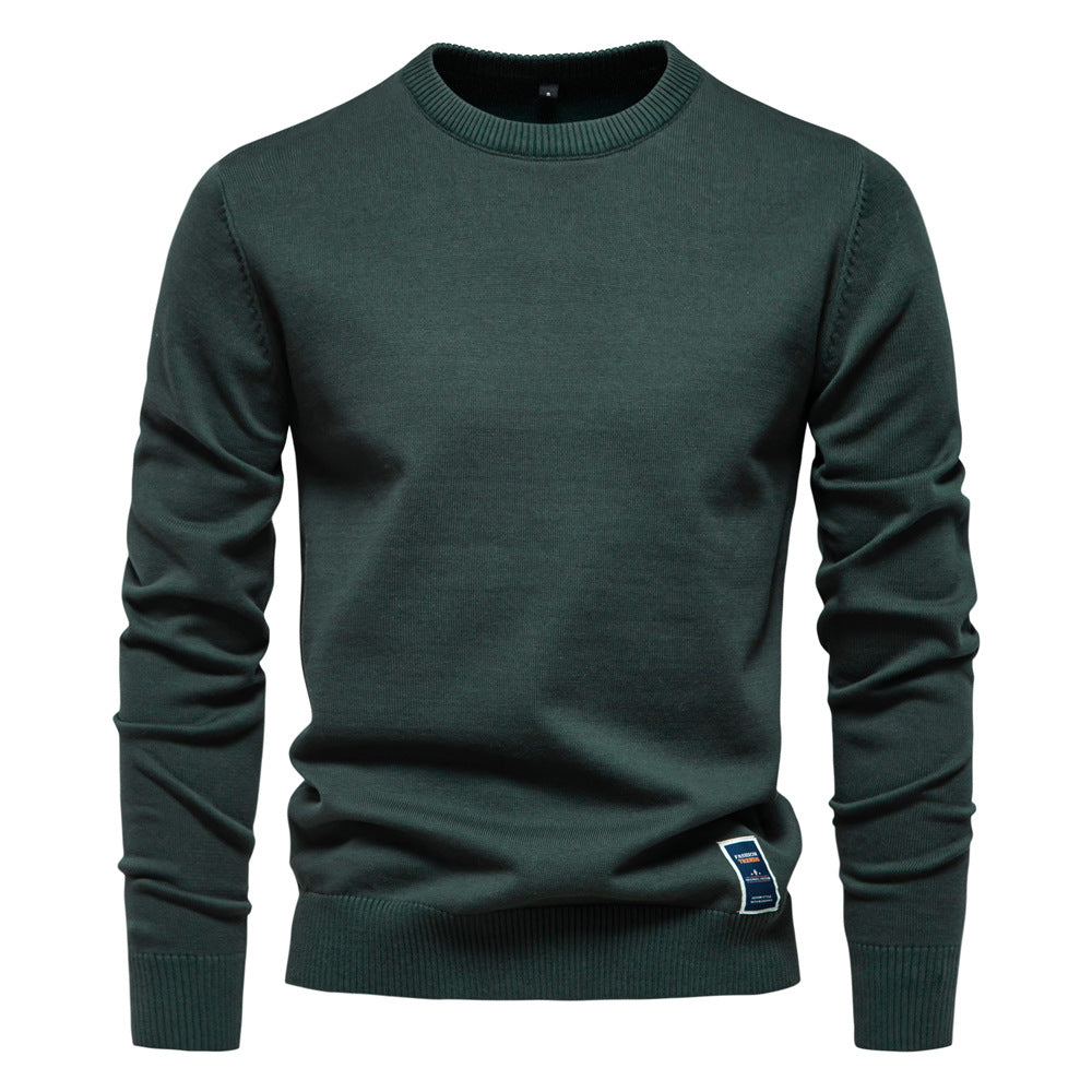 Herren Strickpullover aus hochwertiger Baumwollmischung mit angenehmer Passform Echoarchiv