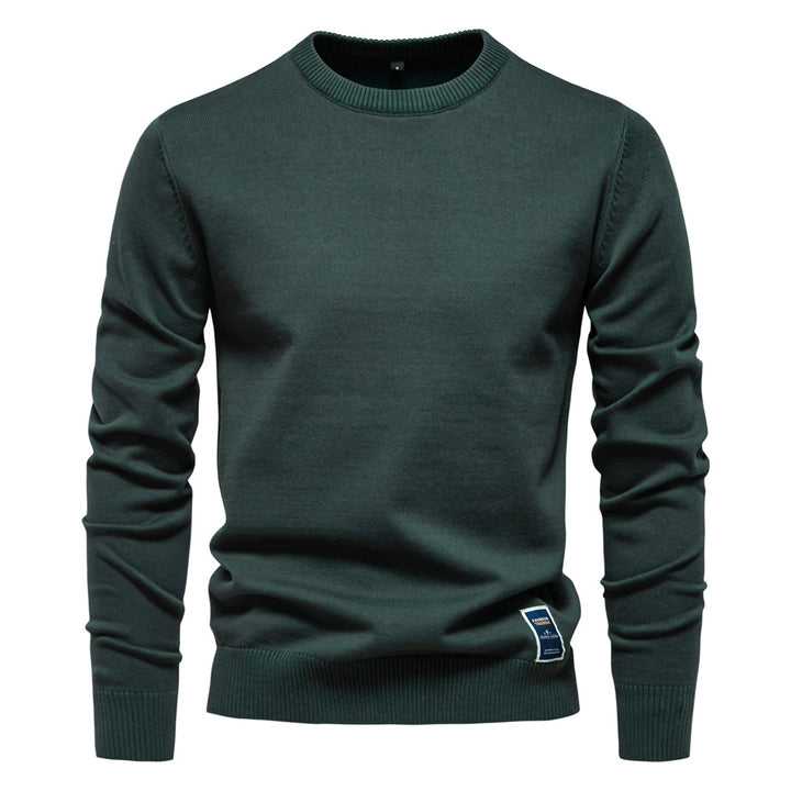 Herren Strickpullover aus hochwertiger Baumwollmischung mit angenehmer Passform Echoarchiv