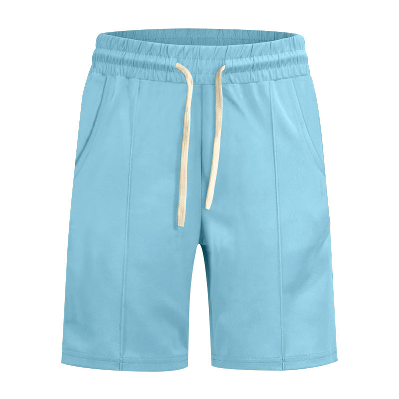 Herren sportliche Shorts mit funktionalen Eingrifftaschen und verstellbarem Bund Echoarchiv