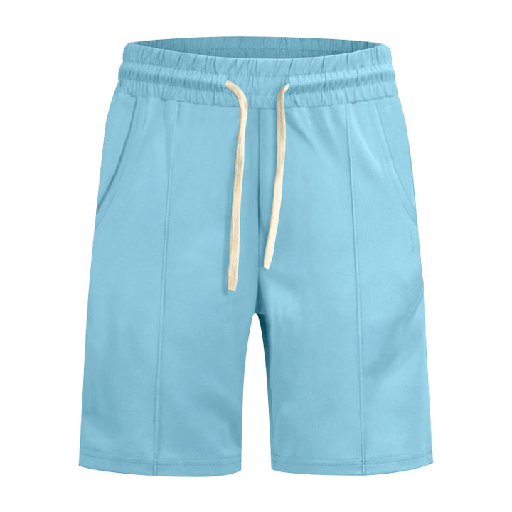 Herren sportliche Shorts mit funktionalen Eingrifftaschen und verstellbarem Bund Echoarchiv